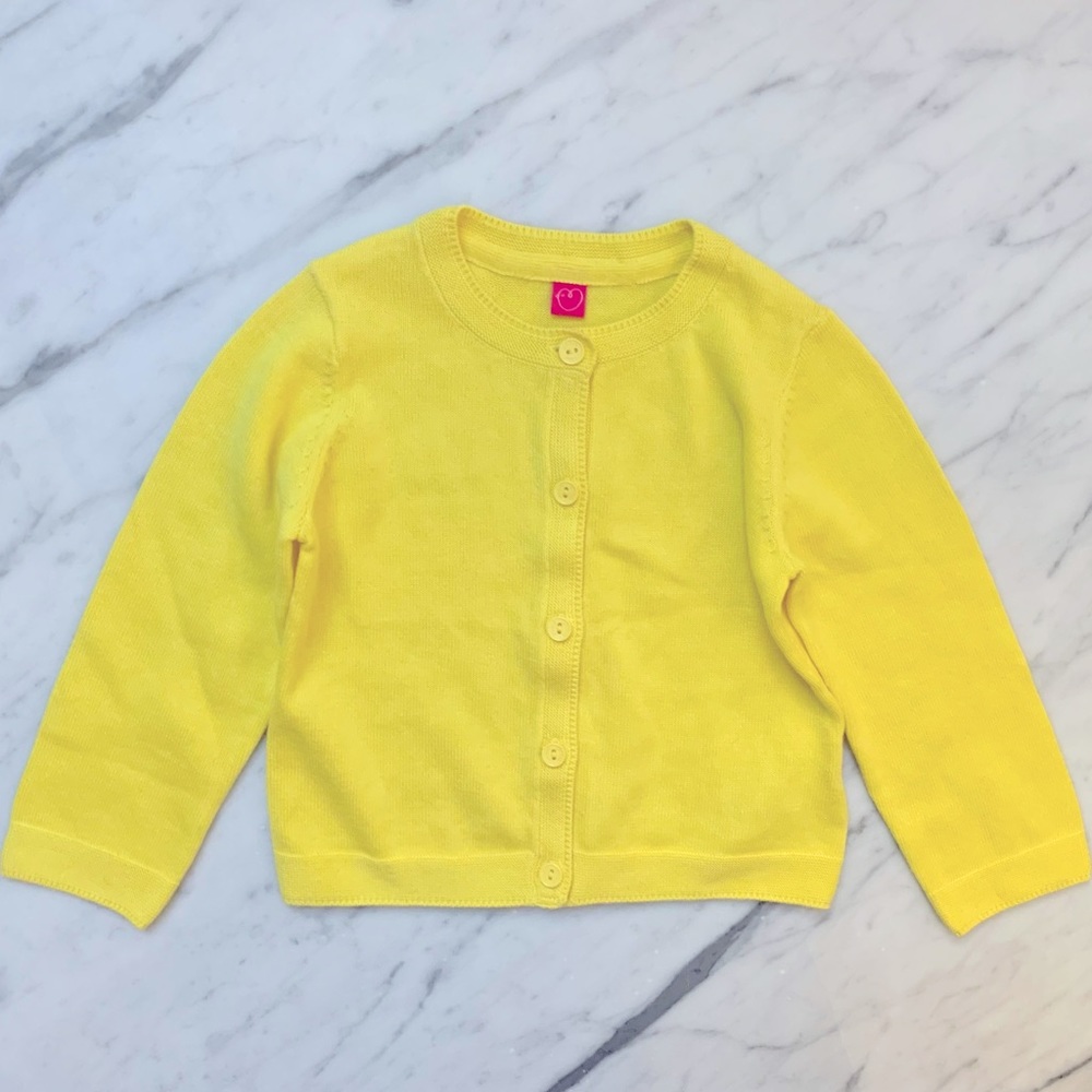 Little Bird Yellow Cardigan 12 - 18 Months
